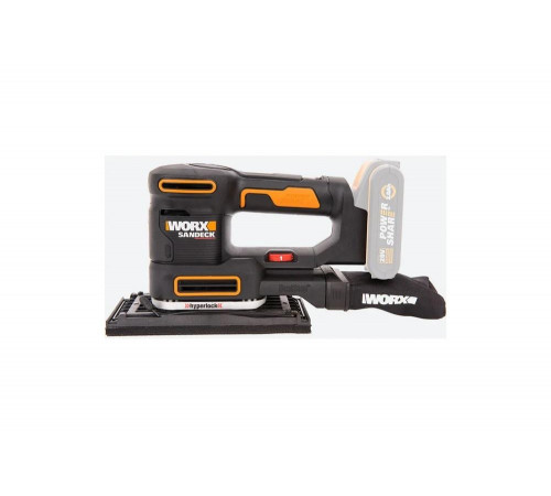 Аккумуляторная виброшлифмашина WORX WX820.9 Аккумуляторная виброшлифмашина WORX WX820.9