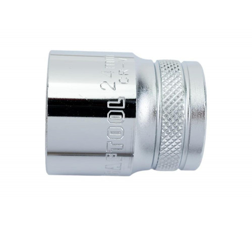 KRAFTOOL 1/2", 24 мм, Cr-V сталь, хромированная, торцовая головка 27805-24_z01