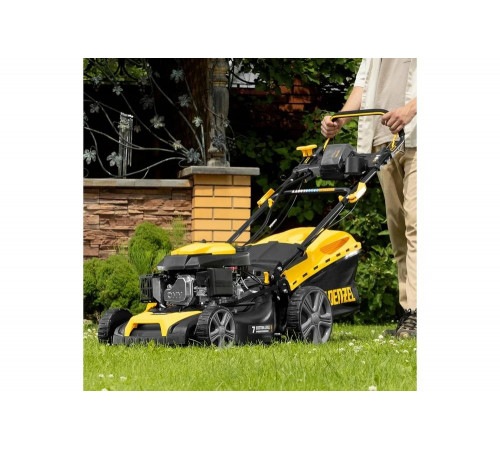 Газонокосилка бензиновая Denzel GLD-460SP-VE, 146 см3, шир. 46см, привод, вариатор, эл.старт, 50 л 58809
