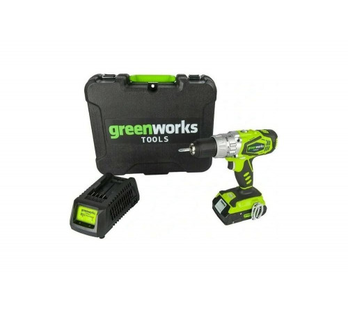 Дрель-шуруповерт GREENWORKS 3702807 Дрель-шуруповерт GREENWORKS 3702807