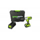 Дрель-шуруповерт GREENWORKS 3702807