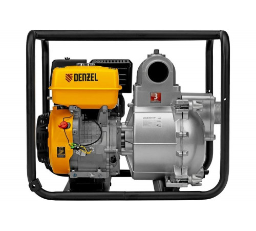 Denzel PX-80D - мощная мотопомпа для перекачки грязной воды Denzel PX-80D - мощная мотопомпа для перекачки грязной воды