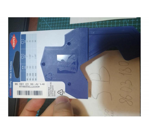 Клещевой ключ Knipex KN-8603180SB Клещевой ключ Knipex KN-8603180SB