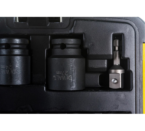 Набор ударных торцевых головок (10-27 мм; 1/2"; 9 шт.) DEWALT DT7507