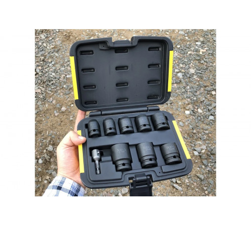 Набор ударных торцевых головок (10-27 мм; 1/2"; 9 шт.) DEWALT DT7507