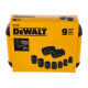 Набор ударных торцевых головок (10-27 мм; 1/2"; 9 шт.) DEWALT DT7507