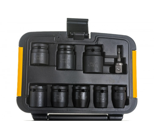 Набор ударных торцевых головок (10-27 мм; 1/2"; 9 шт.) DEWALT DT7507
