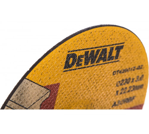 Круг отрезной по металлу INDUSTRIAL (230х22,2 мм) DEWALT DT42601Z