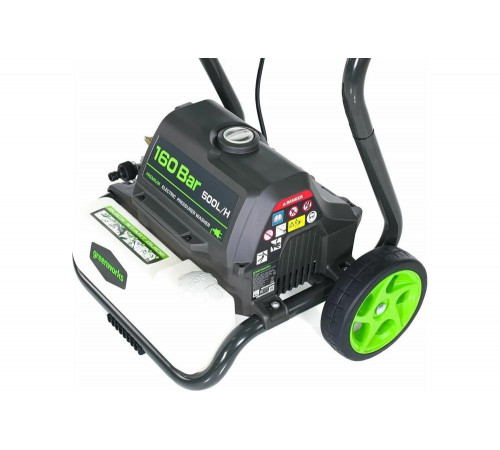 Мойка высокого давления электрическая Greenworks 2800 Вт, 160 бар 5106807 Мойка высокого давления электрическая Greenworks 2800 Вт, 160 бар 5106807