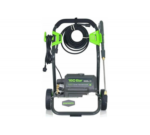 Мойка высокого давления электрическая Greenworks 2800 Вт, 160 бар 5106807 Мойка высокого давления электрическая Greenworks 2800 Вт, 160 бар 5106807