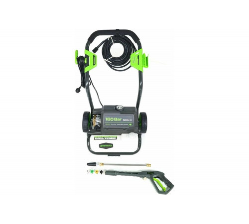 Мойка высокого давления электрическая Greenworks 2800 Вт, 160 бар 5106807 Мойка высокого давления электрическая Greenworks 2800 Вт, 160 бар 5106807