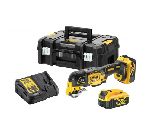 Аккумуляторный реноватор DEWALT DCS356P2, 18 В, 20000 кол/мин, с 2 АКБ 5 А*ч и ЗУ, в кейсе TSTAK DCS356P2-QW
