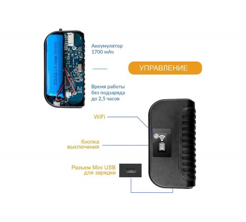 Wi-Fi-видеоэндоскоп iCartool IC-V100A Wi-Fi-видеоэндоскоп iCartool IC-V100A