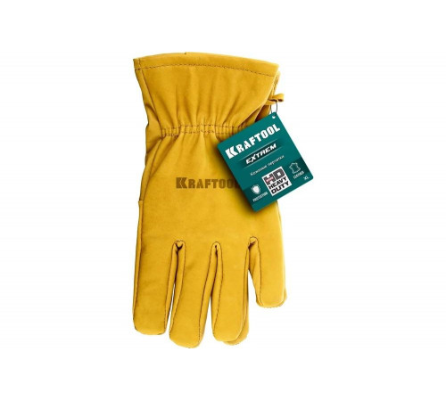 Кожаные перчатки KRAFTOOL Extrem XL 1136-XL Кожаные перчатки KRAFTOOL Extrem XL 1136-XL