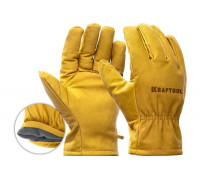 Кожаные перчатки KRAFTOOL Extrem XL 1136-XL
