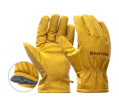 Кожаные перчатки KRAFTOOL Extrem XL 1136-XL Кожаные перчатки KRAFTOOL Extrem XL 1136-XL