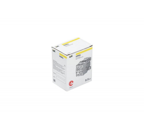 Контактор IEK КМИе-11810 18А 230В/АС3 1НО KKME11-018-230-10 Контактор IEK КМИе-11810 18А 230В/АС3 1НО KKME11-018-230-10