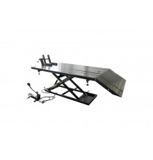 Подъемник для мотоциклов и квадроциклов KraftWell г/п 680 кг, цвет серый, подъем до 830 мм KRW680MQ
