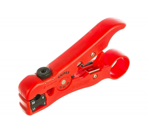 Инструмент для снятия изоляции KNIPEX KN-166006SB Инструмент для снятия изоляции KNIPEX KN-166006SB