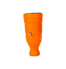 Переносная розетка IEK Omega рбп14-1-0м ip20, оранжевая OM-KR20-16-20-P1-00-K09