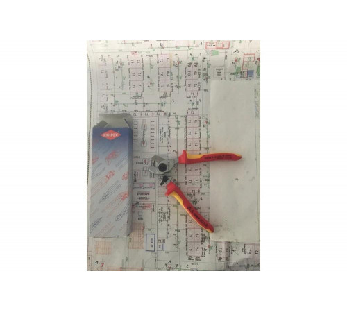 Кабелерез Knipex VDE 165 мм KN-9526165 Кабелерез Knipex VDE 165 мм KN-9526165