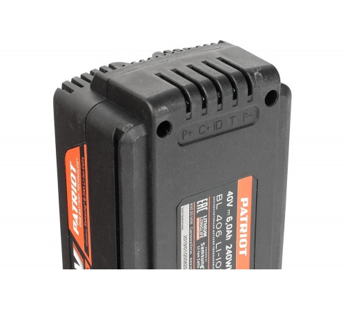 BL 406 Батарея аккумуляторная Patriot BL 406 (40 В, 6 А*ч)
