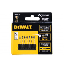 Биты FLEXTORQ SQ1, SQ2, SQ3, 57 мм, 7 шт Dewalt DT70824-QZ