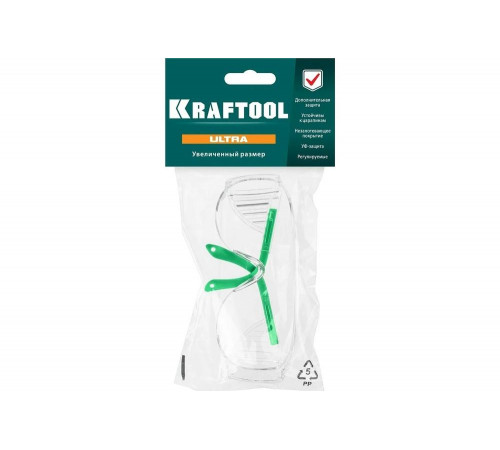 KRAFTOOL прозрачные, устойчивая к царапинам и запотеванию линза увеличенного размера, защитные очки KRAFTOOL прозрачные, устойчивая к царапинам и запотеванию линза увеличенного размера, защитные очки