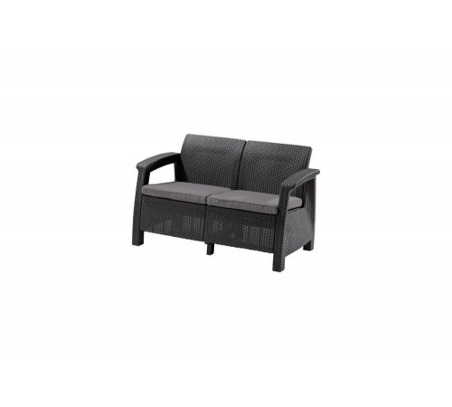 Диван KETER Corfu love seat графит 258973