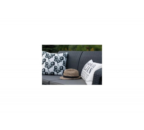 Диван KETER Corfu love seat графит 258973