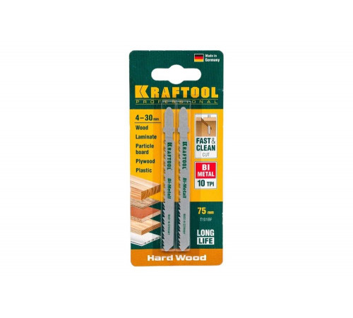 Универсальная пилка для электролобзика KRAFTOOL Bi-Metall+
