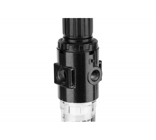 Фильтр-регулятор FR1500, 10 бар, 1500 л/мин, 1/4" Denzel 57459 Фильтр-регулятор FR1500, 10 бар, 1500 л/мин, 1/4" Denzel 57459