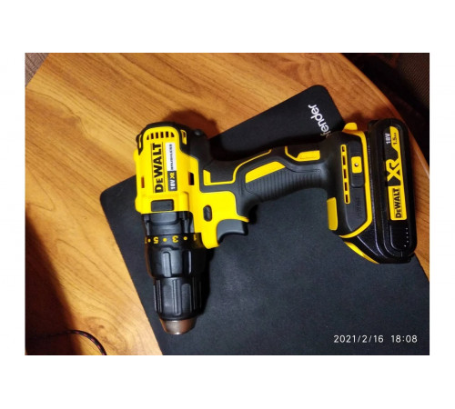 Бесщеточная дрель-шуруповерт DEWALT 18.0 В XR DCD777S2T