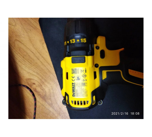 Бесщеточная дрель-шуруповерт DEWALT 18.0 В XR DCD777S2T