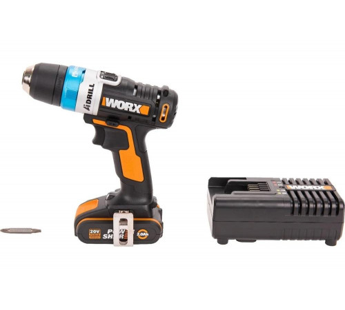 Аккумуляторная дрель-шуруповерт WORX AiDrill WX178