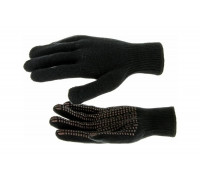 Трикотажные перчатки СИБРТЕХ, акрил, ПВХ гель, Протектор, коричневые, оверлок 68663