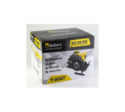 Дисковая пила Kolner KCS 140/900 8031000086