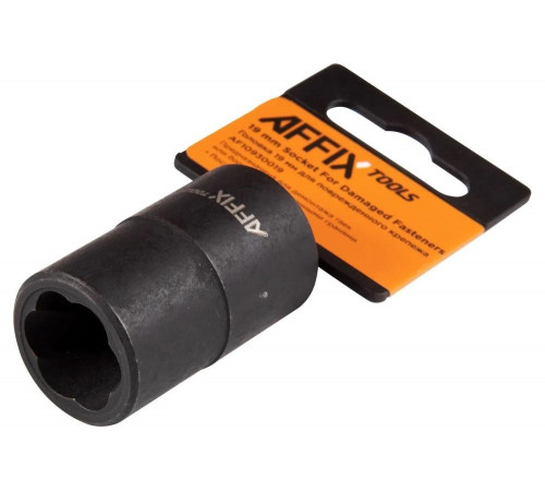 Головка для поврежденного крепежа 1/2", 19 мм AFFIX AF10930019 Головка для поврежденного крепежа 1/2", 19 мм AFFIX AF10930019