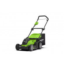 Аккумуляторная газонокосилка Greenworks 40V, бесщеточная, 41 см, без АКБ и ЗУ 2517907