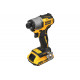 Бесщеточный ультракомпактный импульсный шуруповерт Dewalt 18 В XR DCF840D2T-QW