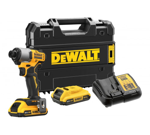 Бесщеточный ультракомпактный импульсный шуруповерт Dewalt 18 В XR DCF840D2T-QW