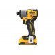 Бесщеточный ультракомпактный импульсный шуруповерт Dewalt 18 В XR DCF840D2T-QW