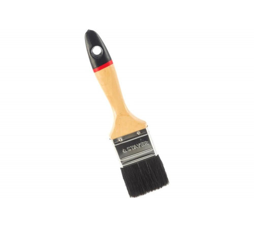 Плоская кисть STAYER UNIVERSAL-EURO 0.04, 223мм, 16мм, 50мм, Арт. 01022-050 Плоская кисть STAYER UNIVERSAL-EURO 0.04, 223мм, 16мм, 50мм, Арт. 01022-050
