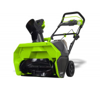 Снегоуборщик аккумуляторный GreenWorks 40 V, 51 см, бесщеточный, с 1хАКБ 4 Ач c USB и ЗУ 2600007USB4