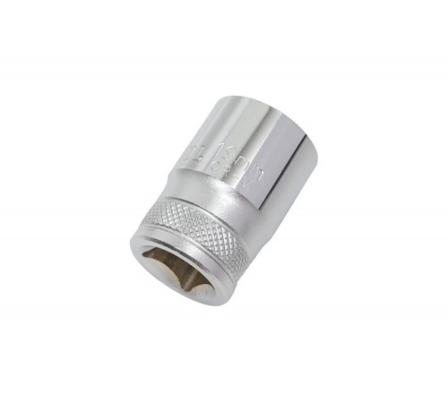 KRAFTOOL 1/2", 19 мм, Cr-V сталь, хромированная, торцовая головка 27805-19_z01