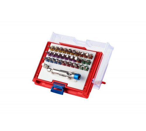 Набор вставок (бит) 1/4", PH, PZ, Hex, Torx, Slotted, 32 предмета МАСТАК 058-10032C Набор вставок (бит) 1/4", PH, PZ, Hex, Torx, Slotted, 32 предмета МАСТАК 058-10032C