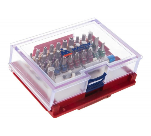 Набор вставок (бит) 1/4", PH, PZ, Hex, Torx, Slotted, 32 предмета МАСТАК 058-10032C Набор вставок (бит) 1/4", PH, PZ, Hex, Torx, Slotted, 32 предмета МАСТАК 058-10032C