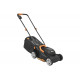 Аккумуляторная газонокосилка WORX 20в, бесщеточная, 30 см, 4ач х 1, зу 2а, коробка WG730E