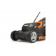 Аккумуляторная газонокосилка WORX 20в, бесщеточная, 30 см, 4ач х 1, зу 2а, коробка WG730E