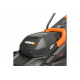 Аккумуляторная газонокосилка WORX 20в, бесщеточная, 30 см, 4ач х 1, зу 2а, коробка WG730E